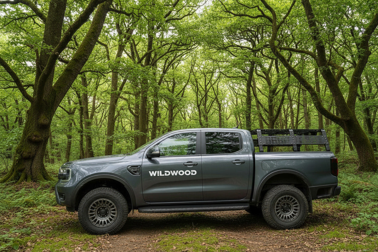 MOLLE Panel Bed Rack with LED Light – Universal Fit Pickup Truck