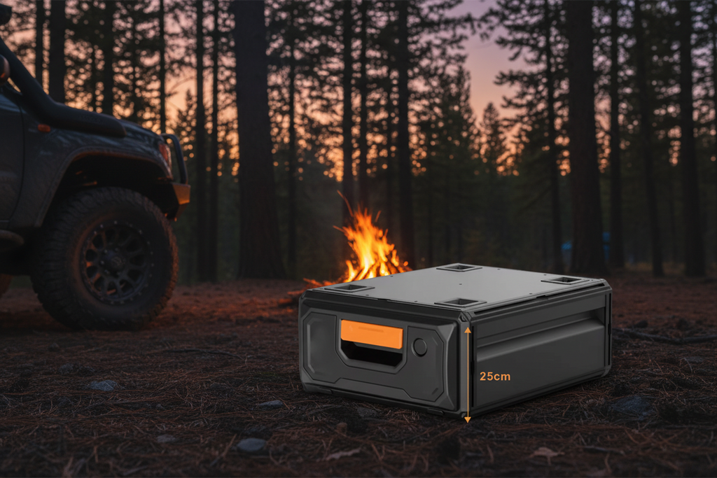 Lightweight wildwood -aluminum drawer system