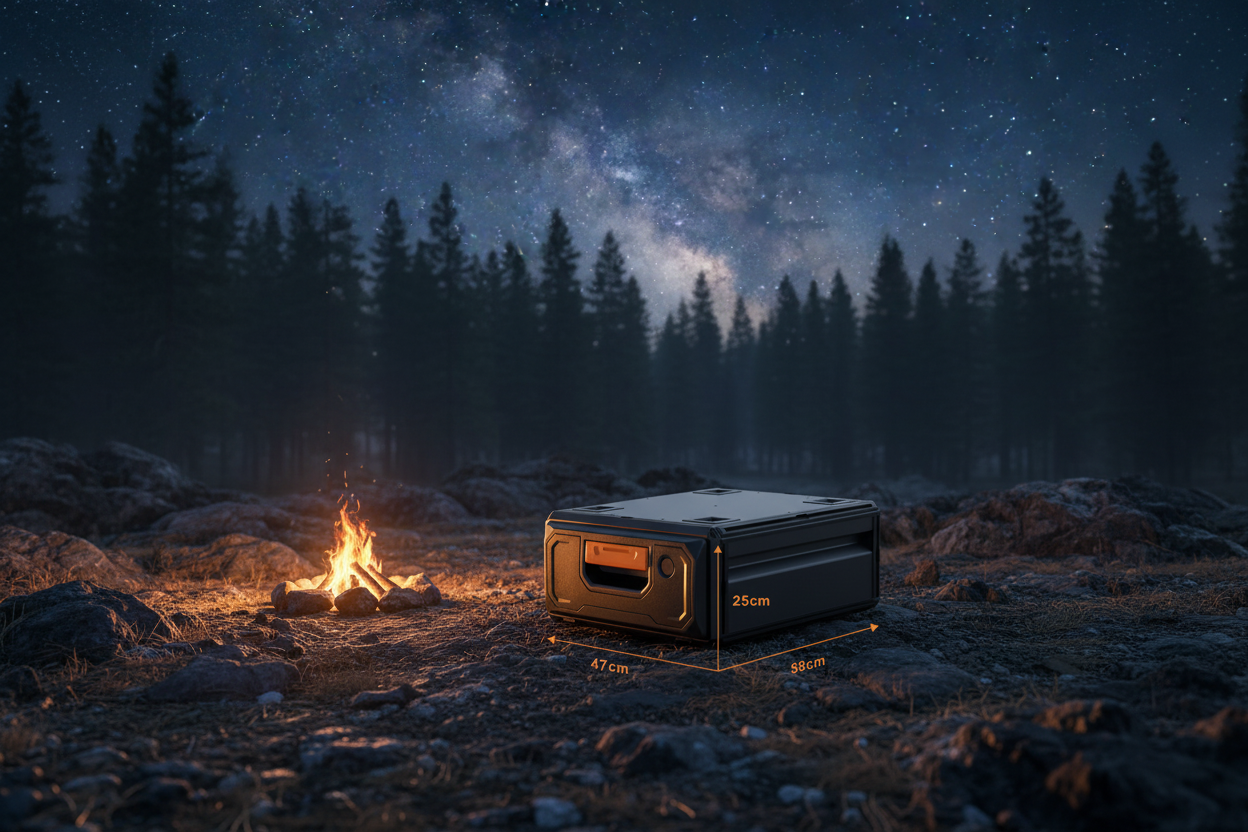Lightweight wildwood -aluminum drawer system