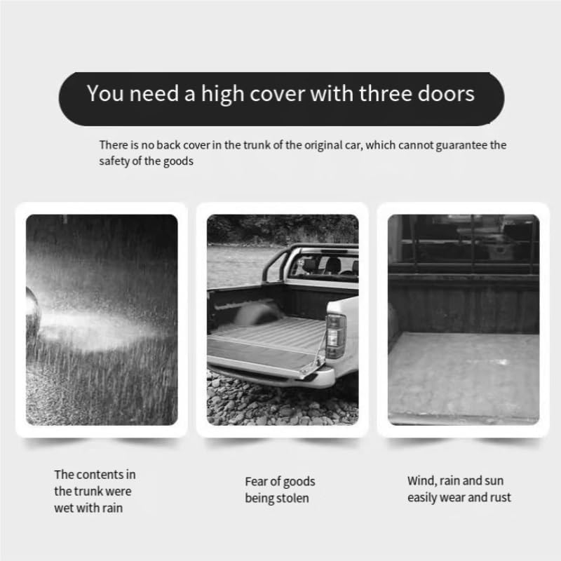 Lightweight Aluminum Canopy (Compatible for Different Pickup trucks)