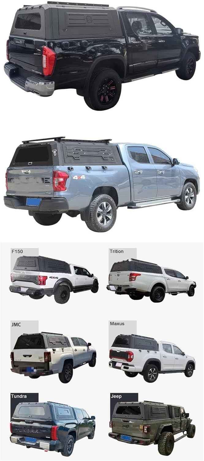 Lightweight Aluminum Canopy (Compatible for Different Pickup trucks)