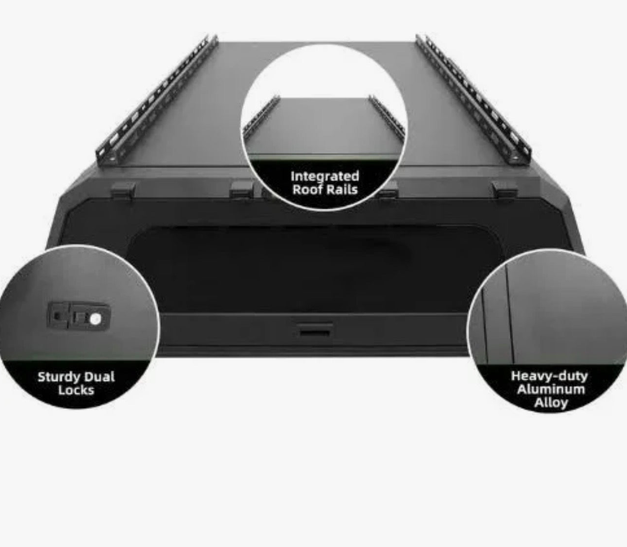 Jeep Gladiator (2020-2026)Aluminum Canopy