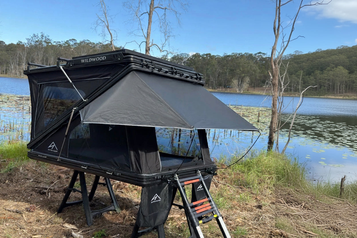 Sand Trooper -Wildwood -Aluminum Hard Shell Rooftop tent