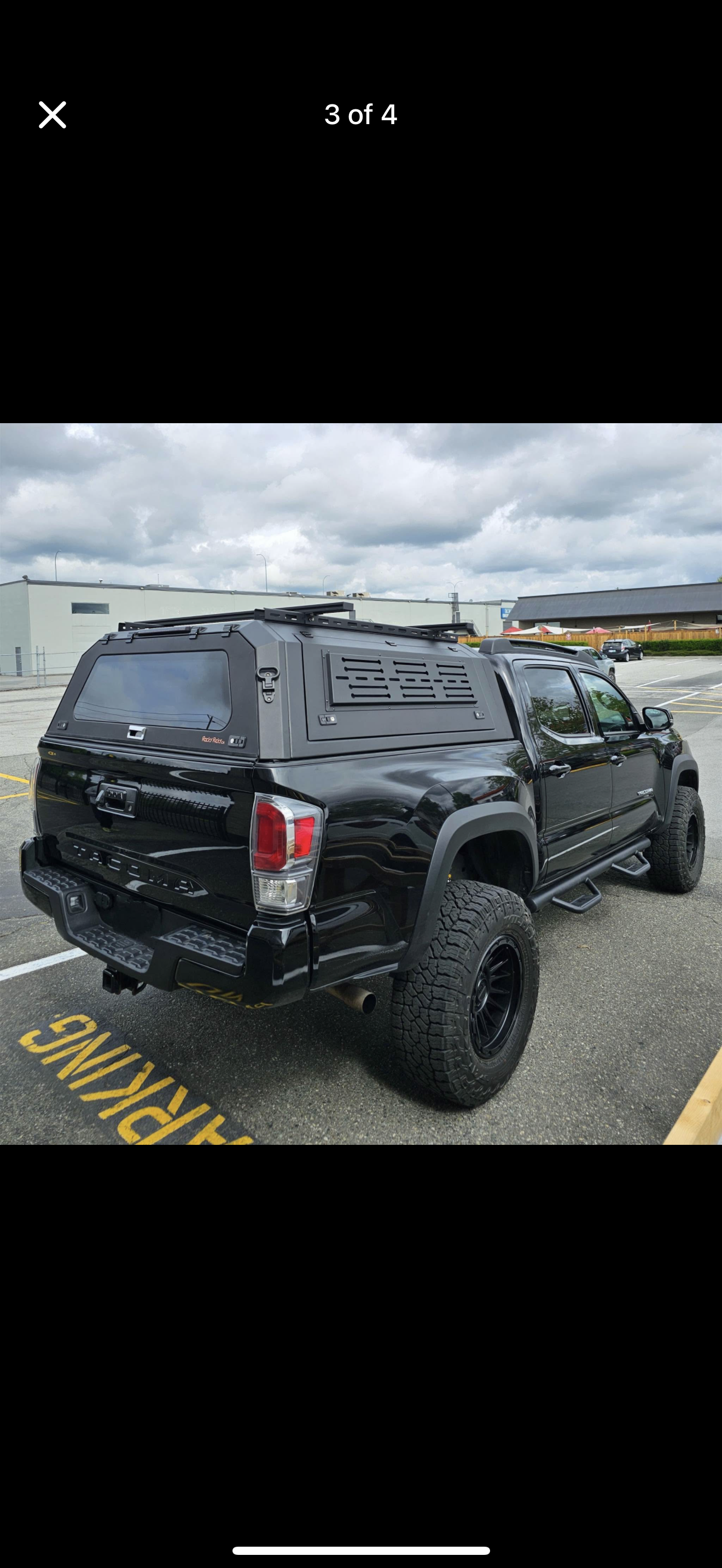 Smart Canopy Fits TOYOTA  TACOMA 6' Truck bed cover caps