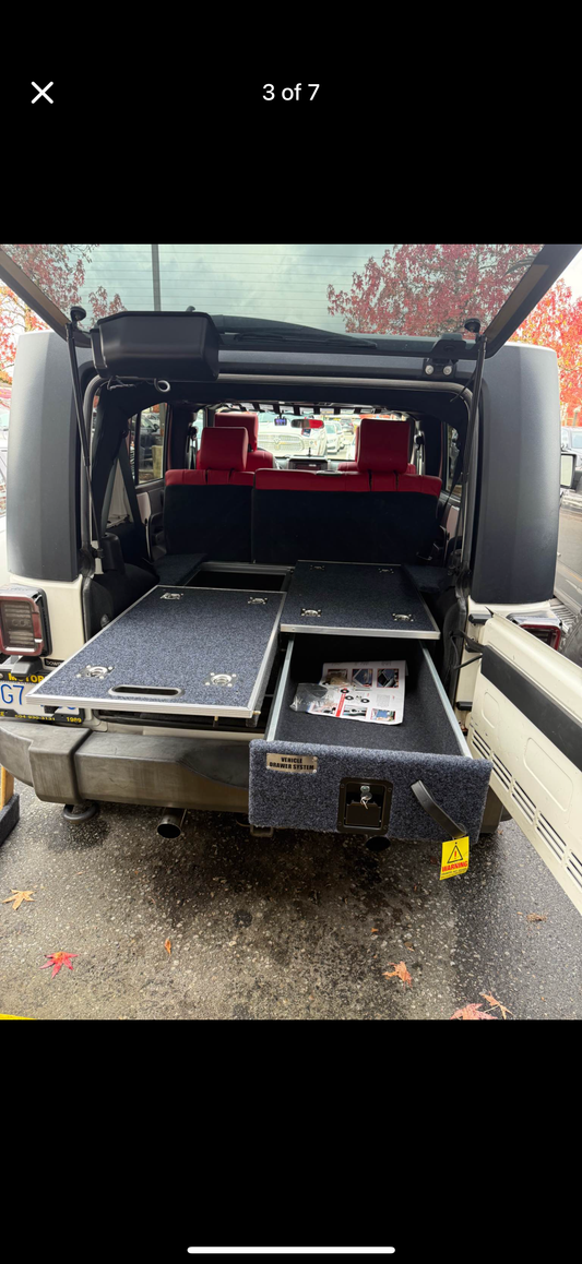 SUV drawer system