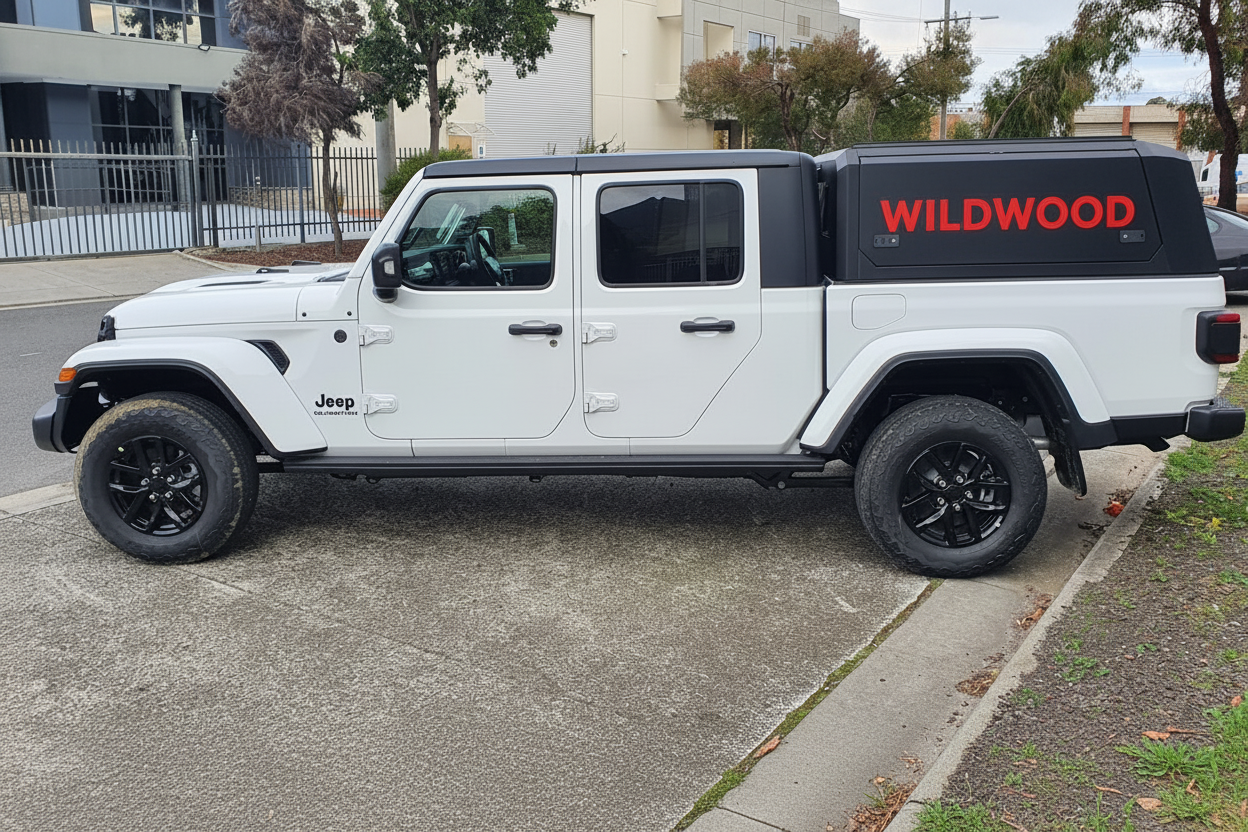 Jeep Gladiator (2020-2026)Aluminum Canopy