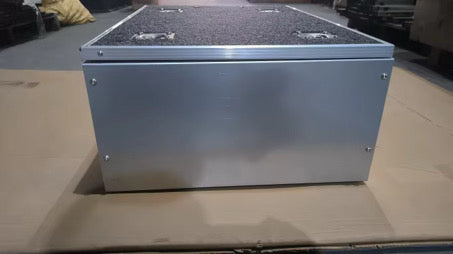Single aluminum drawer system