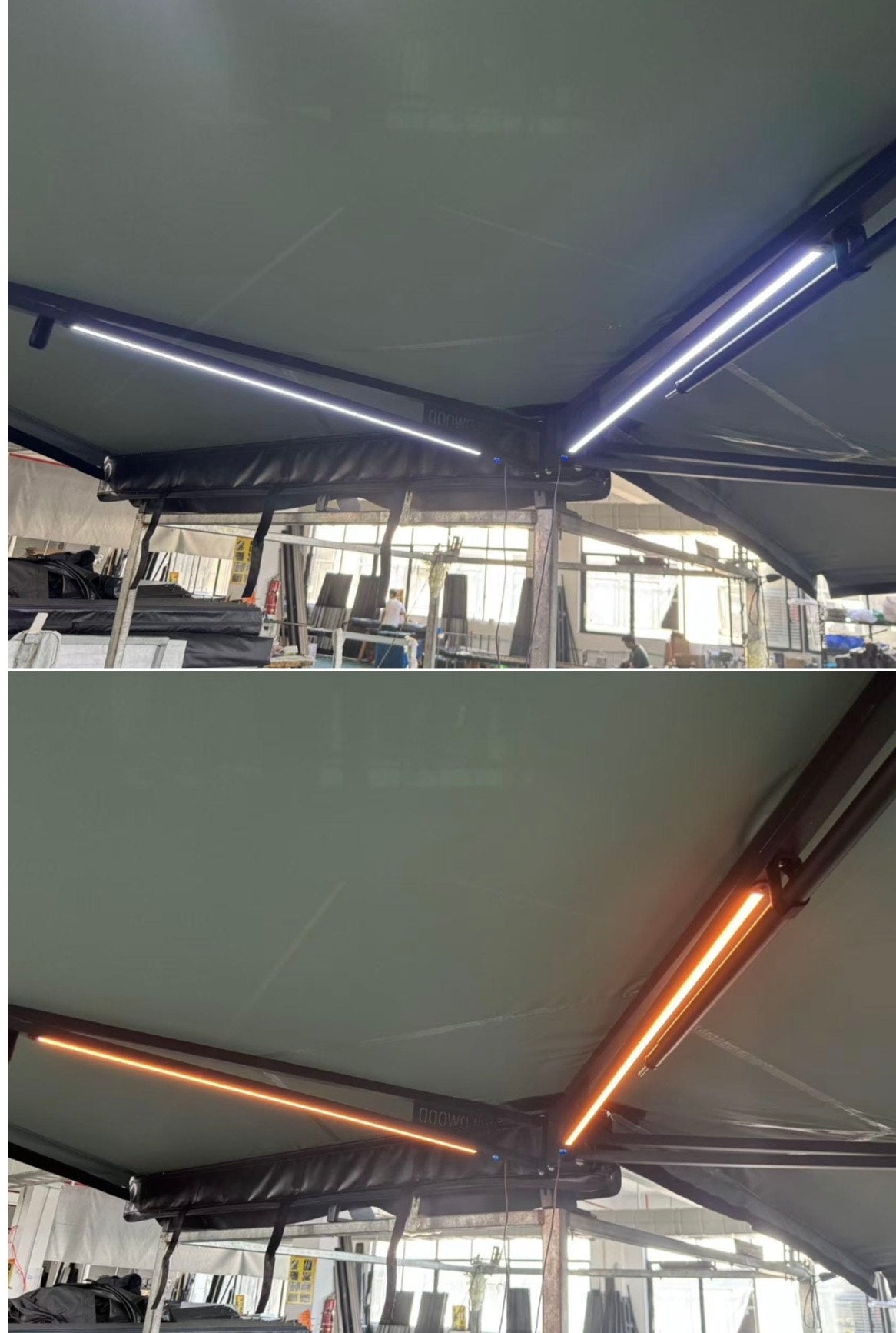 270 Free Standing Wild Wood Awning