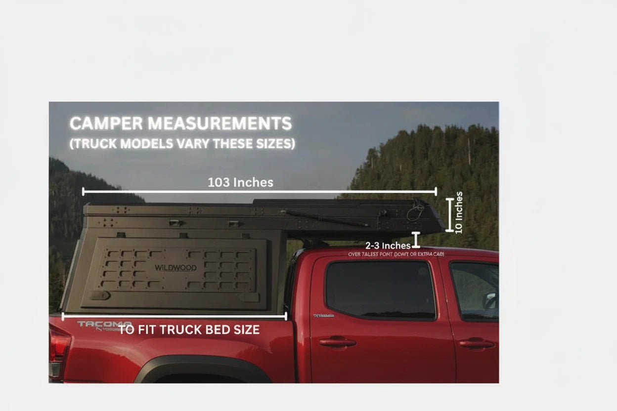 Dual Wedge- Wildwood Canopy Camper