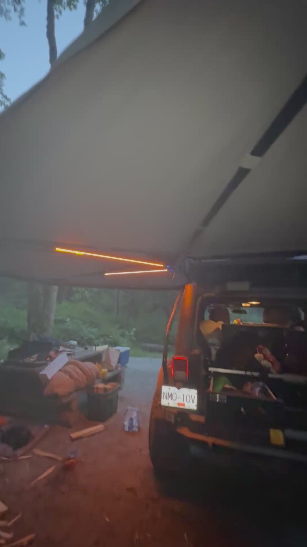 270 Free Standing Wild Awning