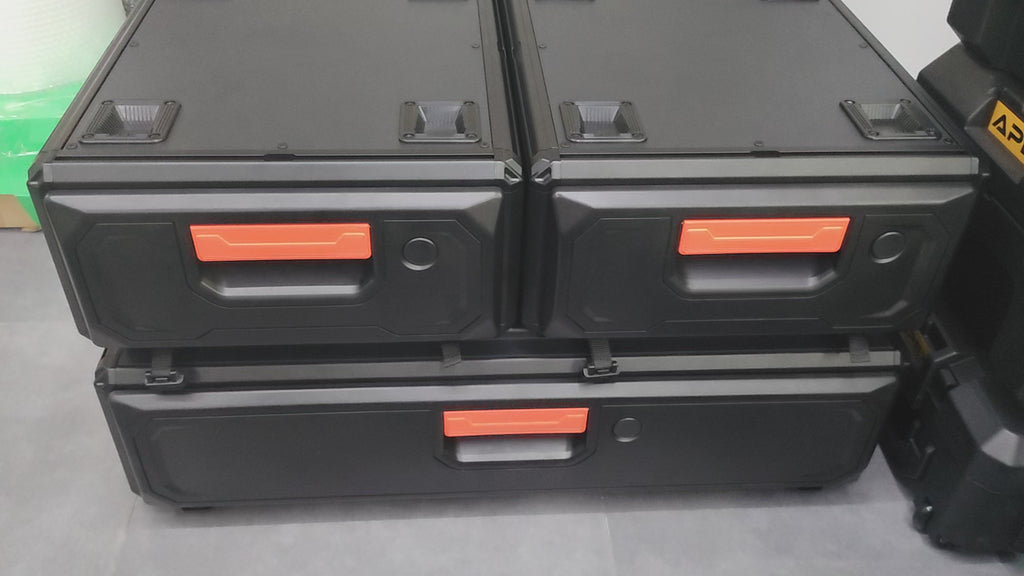Lightweight wildwood -aluminum drawer system